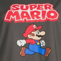 Супер Марио жените и жените Плюс къс ръкав отгоре и сън панталони пижама комплект, 2-парче