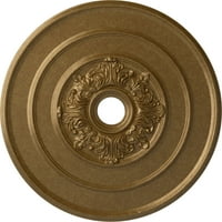 Екена мелница 26 од 1 8 ИД 1 2 П традиционен с акантови листа таван медальон, ръчно рисуван бледо злато