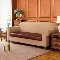 Подпре участък ПЪЗ кожа диван седалка покрива диван възглавница капак Водоустойчив мебели протектор