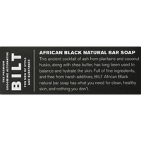 Билт Баланс & Хидратиращ Натурален Бар Сапун Африкански Черен Сапун, 8. Оз