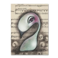 Търговска марка изобразително изкуство 'лебед' платно изкуство от Абрил Андраде