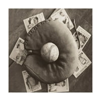 Изящно изкуство 'Бейзболна носталгия' платно изкуство от Джуди Месър