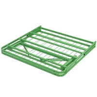 Рамка за легло от неръждаема стомана в зелено