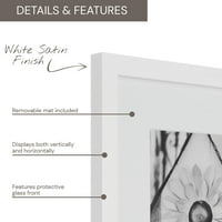 Галерия перфектно бяло въздушно пространство галерия стена Фото рамка комплект с декоративно изкуство отпечатъци