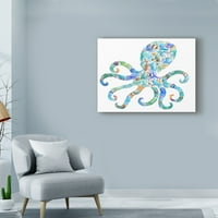 Изкуство 'октопод колаж' платно изкуство от Луиз Тейт