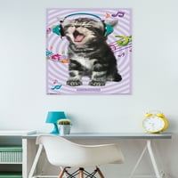 Коте-пеене плакат и постер монтиране пакет