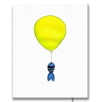Уинууд студио символи и предмети картини от платно Играчки-жълто, синьо