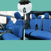 Група АФКМ5019СИНЬО-пълно плътно синьо неопреново персонализирано покритие за кола-Форд Бронко джип с освежител