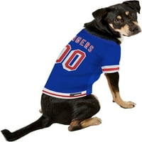 Домашни любимци първо НХЛ Ню Йорк Рейнджърс мрежа Джърси за кучета и котки-лицензиран