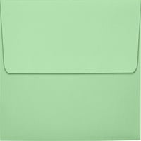 Опаковка От Хартия Квадратна Клапа, 1 2, Пастелно Зелено, Пакет 500