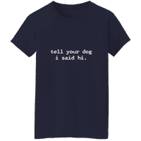 Графика Америка готино животно куче Цитати Дамски Дамски тениска колекция