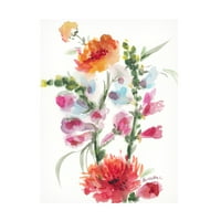 Мариета Коен изкуство и дизайн 'цвете серия 20' платно изкуство