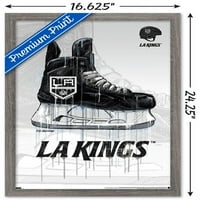 Лос Анджелис Кингс-Дроп Скейт Плакат Стена, 14.725 22.375