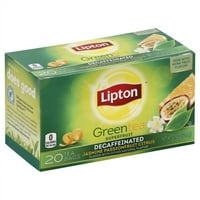 Липтън безкофеиново жасминово маракуя с цитрусови торбички зелен чай, КТ
