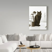 Изобразително изкуство 'светлини котка действие' платно изкуство от Джим Дратфийлд