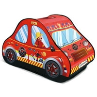Забавни малки играчки пожарна кола Поп Полиестер игра палатка, Многоцветен