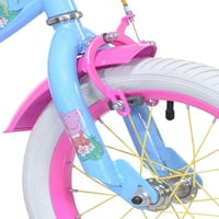 Кент велосипеди 14 Пепа прасе слънце вибрации Момичета велосипед, синьо и розово