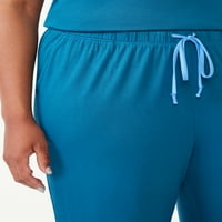 Джойспун Дамски изрязани плетени панталони за сън, размери с до 3х