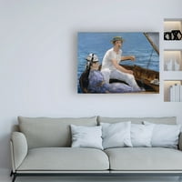 Изобразително изкуство с лодка платно изкуство от Едуар Мане