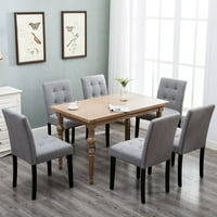 Харпър & ярки дизайни мека тъкан столове за хранене, Комплект от 2