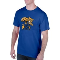 Мъжка Роял Кентъки диви котки заключване първична лого тениска