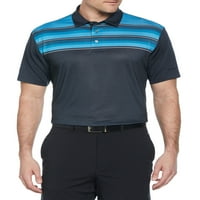 Бен Хоган изпълнение мъжки гърди раирана голф поло риза, размери с-5ХЛ