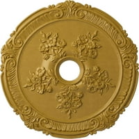 Екена мелница 26 од 3 4 ид 1 2 пт Атика с розов таван медальон, ръчно рисувано Иридесцентно злато