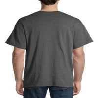 Скуби-Ду и Шаги & Мистерия машина мъже и големи мъже Графичен тениска, 2-пакет