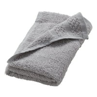 Комплект кърпи за баня с обновена мекота и издръжливост, сив