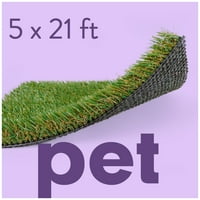 Пет фута изкуствена трева за домашни любимци куче гърненце обучение закрит открит килим