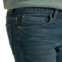 Вранглер® момче индиго тънък Стрейт Джийн с регулируем колан, размери 4-16, тънък и хъски