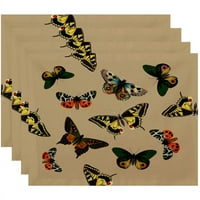 Просто Дейзи 18 14 пеперуди животински печат плакати, набор от 4