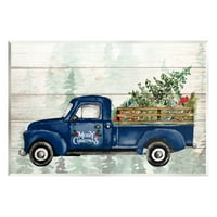 Весела Коледа син Празник камион графично изкуство без рамка изкуство печат стена изкуство, дизайн от Ким