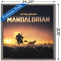 Междузвездни Войни: Мандалорианецът-Д Един Лист Стена Плакат, 22.375 34