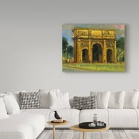 Търговска марка изобразително изкуство 'Римска арка' платно изкуство от зала Грош втори