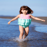 Плисък за момиче Флотски костюм водно конче 1-години